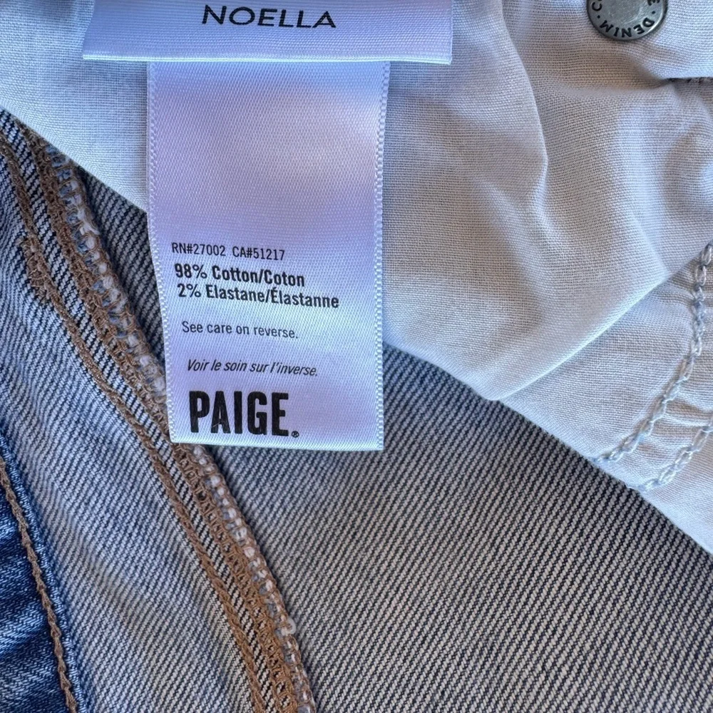 PAIGE Noella Classic Blue Jeans size 32